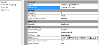 Get Datetime Value From Db Into A Variable In Ssis Stack Overflow