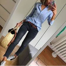Love It Via Platinum Lifestyle Lesfutiles Fashionista East Fashionistastyle Fashionblogger Fashiondaily Fashio Jeans Outfi Casual Work Outfits Casual Outfits Fashion