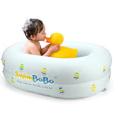 The my bath seat provides a helping hand to parents and full support to baby during bath time. Amazon Com Inflatable Bathtub For Baby Travel Bathtub Seat With Anti Sliding Saddle Horn Recommended Age 3 To 12 Months Small Baby