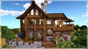 Some serious minecraft blueprints around here! Minecraft How To Build A Large Medieval House Youtube