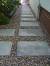 Large Pavers With Grass In Between