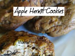These cookies have no oil, no added sugar and no flour. Vegan Apple Walnut Hermit Cookies No Eggs Or Dairy Delishably