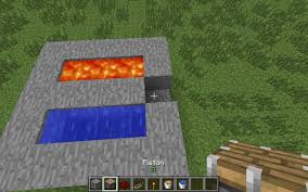 How To Make A Simple Automatic Minecraft Cobblestone Generator Minecraft Simple Cobblestone