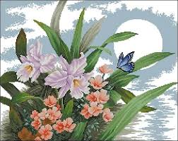 ★ other charts of lanscape series here: Daffodils At Sunset Cross Stitch Pattern Free Cross Stitch Patterns