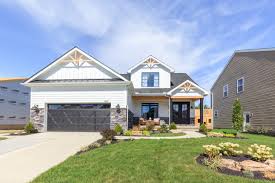 New two car garage with glass doors. A Dreamy Modern Farmhouse In Springdale Cincinnati Magazine