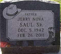 Jerry Nova Saul Sr. (1942-2011)