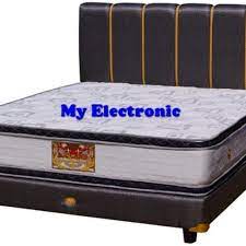 .dengan harga yang sangat murah, mulai dari 2in1 anak,kasur,matras,bed set,dan bahan latex. Jual Promo Harga Kasur Matras Spring Bed Bigland Bed Set Silver Double Plus Jakarta Selatan Myelectronic Tokopedia