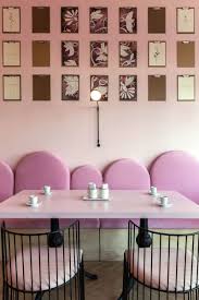The Duju Patisserie Features U Shaped Design Elements Throughout Its Interior Cafe Interior Design Bakery Design Interior Design Elements
