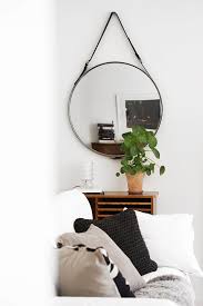 Ikea round mirror singapore sling. 34 Leather Mirror Ideas Leather Mirror Mirror Leather