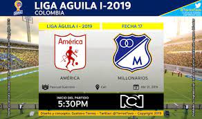 Maybe you would like to learn more about one of these? Gustavo Torres Twitterissa Reprogramacion America De Cali Vs Millonarios Fc Tv Canalrcn Deportesrcn Narra Eduardoluisfut Comenta Jfcadavid Campo De Juego Pauladaza92 Y Jfneira Laligaxrcn Https T Co Bguqffsk1e