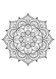 Keep your kids busy doing something fun and creative by printing out free coloring pages. Mandalas To Print Mandalas Kids Coloring Pages