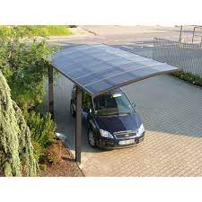 This Free Standing Cantilevered Carport Is A Stunning Addition To Any Property With Its Floating Design Auvent Abri Voiture Dessins Carport Toit De Patio