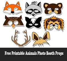 Birthday Free Printable Photo Booth Props Template Free Printable Animals Photo Booth Props Photo Booth Props Free Printables Photo Booth Props Free Photo Booth Printables