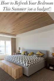 {please click through to the original source to pin! How To Refresh Your Bedroom For Summer Styled To Sparkle Bedroom Makeover White Bedroom Decor White Bed Frame