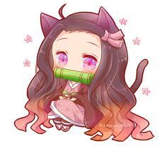 Find gifs with the latest and newest hashtags! Neko Chibi Nezuko Demonslayeranime