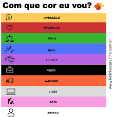 A cor depende da luz e a forma como é absorvida e refletida em uma determinada superfície. Kalinka Carvalho Blog O Significado Das Cores Para O Ano Novo