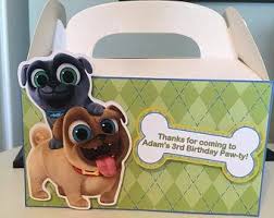 Rolly Bingo From Puppy Dog Pals Articulos Similares A Puppy Dog Pals Invitations Rolly Bingo Disney Junior En Etsy Gable Boxes Dogs And Puppies Birthday Banner