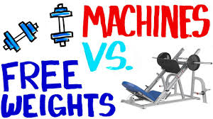 Some weight machines use a pulley system consisting of adjust pulleys, dual pulleys and more to let your perform lat pulldowns, cable curls and leg abductions. Free Weights Vs Machines Best For Building Muscle Get Stronger Youtube