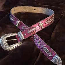 Bb Simon Pink Cross Belt