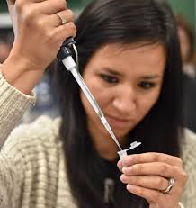 Why students were pulverizing fish samples at UC Riverside