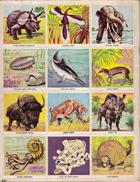 Now Here S Another Properly Old One At Long Last A Compendium Of Extinct Animal Stamps From The Cold War World Of 19 Animals Extinct Animals Dinosaur Art