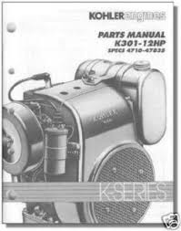 We carry the complete line of genuine factory kohler engine parts. Tp 2439 C New Parts Manual Kohler Engine For Ch18 On Popscreen