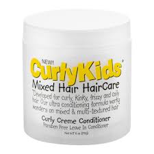 Its tangle free formula reduces breakage and promotes healthy hair growth. Curly Kids Creme Leave In Conditioner 6 Fl Oz Walmart Com Walmart Com