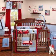 Geenny firetruck crib bedding set i'm having twin boys and found this to be the cutest product out there. Pin On Future