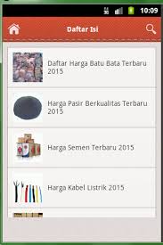 Dalam merencanakan pembangunan rumah, memperhatikan dari segi bahan bangunan harus dipikirkan dengan matang. Download Daftar Harga Bahan Bangunan Free For Android Daftar Harga Bahan Bangunan Apk Download Steprimo Com