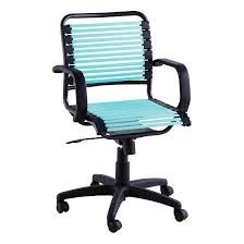 Turquoise Flat Bungee Office Chair With Arms Office Chair Diy Chair Desk Chair