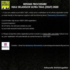 Majlis perbandaran selayang adalah sebuah pihak berkuasa kerajaan tempatan yang mentadbir kawasan bandar selayang di negeri selangor, malaysia. Hulu Selangor Ultra Trail 2021 Ticket2u