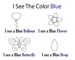 Blue Coloring Pages For Preschool Blue Coloring Pages Preschool Colors Blue Coloring