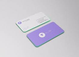 Review and approve the business card design's pdf proof. Free Rounded Corners Front Back Business Card Mockup Psd Good Mockups