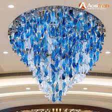 See more ideas about blown glass chandelier, glass chandelier, glass blowing. Modern Cruise Ship Custom Crystal Ceiling Light Blue Blown Glass Chandelier China Maria Theresa Chandelier Maria Theresa Crystal Chandelier Made In China Com