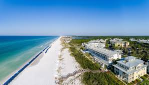Aerial Beach View Watercolor Beach 30a Florida Resorts Florida Beaches Best Beach In Florida
