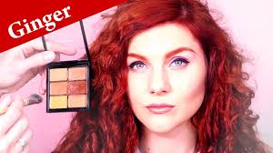 Eye Makeup Tutorial For Gingers Or Redheads With Freckles Makeup For Red Hair And Blue Eyes Redhead Makeup Red Hair Blue Eyes Freckles Makeup