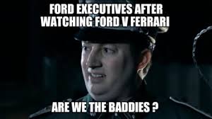 This was one of my top movies of 2019! Ford V Ferrari 9gag