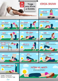 Sesion De Yoga Para Aliviar El Estres Especial Navidad Recobra Tu Centro Para Disfrutar De Esta Celebracion Con Serenid Aprender Yoga Yoga Ejercicios De Yoga