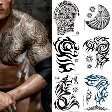 Check spelling or type a new query. Amazon Com Kotbs 6 Sheets Extra Large Totem Temporary Tattoo Stickers Waterproof Big Temporary Tattoos For Men Adults Guys Women Body Art Arm Shoulder Chest Make Up Fake Tattoos Beauty
