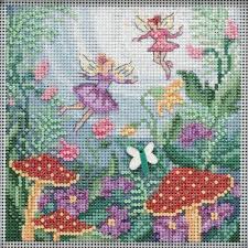Maybe you would like to learn more about one of these? Fairy Garden Mill Hill Buttons Beads Counted Cross Stitch Kit 5 X5 Orenco Originals Llc