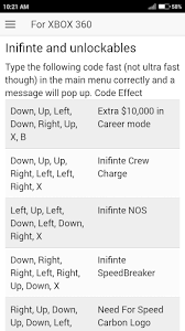 Pastebin is a website where you can store text online for a set period of time. Cheat Code For Need For Speed Carbon Games Nfs Latest Version For Android Download Apk