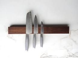 Wooden Magnetic Knife Holder Wall Mounted Magnetic Knife Etsy In 2020 Magnetic Knife Holder Knife Holder Magnetic Knife Rack
