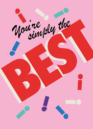 You're simply the best better than all the rest better than anyone anyone i ever met i'm stuck on your heart i hang on every word you say tear us apart baby i would rather be dead. You Re The Simply The Best