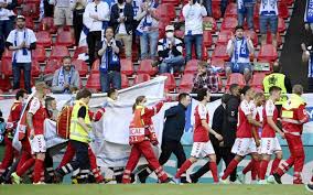 The football world is in shock after denmark player christian eriksen collapsed on. Qnrceaofri0sqm