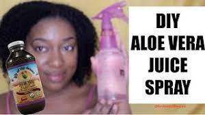 Aloe vera juice hair are always healthy beverages that supplement your body with necessary nutrients and minerals. Diy Aloe Vera Spritz Demo For Natural Hair Resilientcurlz Youtube