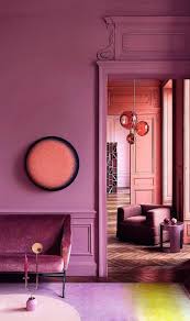 Pink and grey decor elements work in smooth harmony together. Pin By Eclectictrends On Haute Colour Home Decor Colorful Interiors House Interior