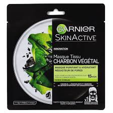 Masque Tissu Charbon Végétal