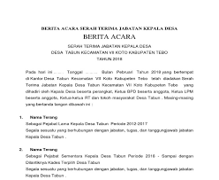 Documents similar to surat an serahan tugas emi. Contoh Surat Berita Acara Serah Terima Jabatan Kepala Sekolah Nusagates