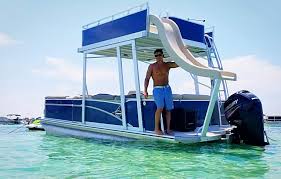 We rented a 12 passenger pontoon for 8 hours and cruised around near crab island and then docked there for. Crab Island Pontoons Pontoon Rentals Destin