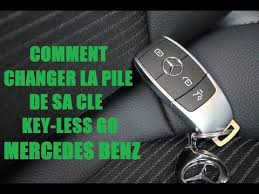 Comment Changer La Pile De Sa Cle Key Less Go Mercedes Benz Classe A Classe B Etc Youtube